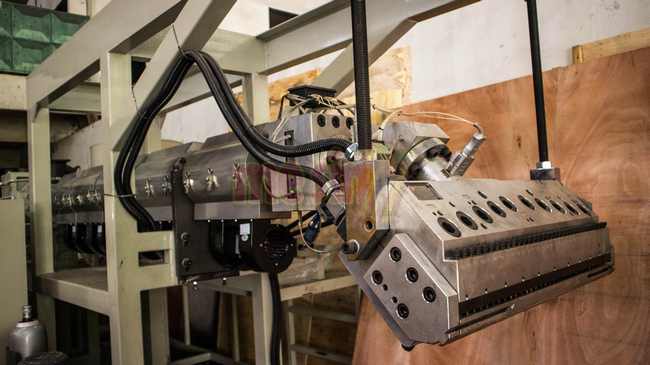 mesin extruder sheet pp
